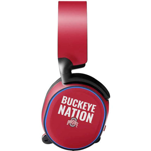 Ohio State University The Ohio State Buckeyes SteelSeries Arctis 3 Skin